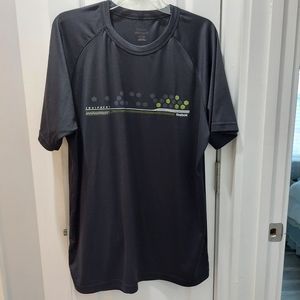Reebok mens black polo shirt size XL
